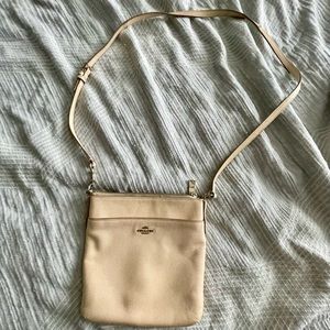 Coach | Kitt Leather Messenger Crossbody Bag, blush/nude leather